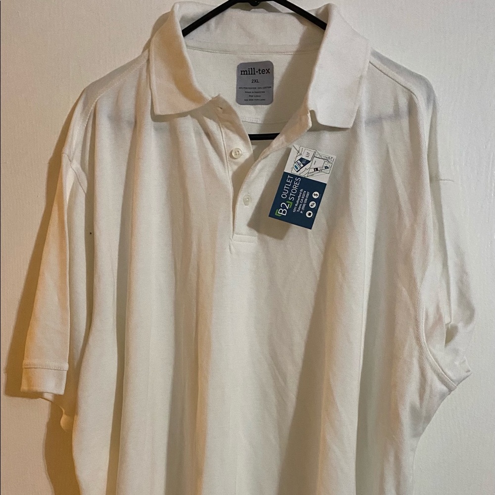 Men’s white shirt 2XXL